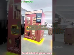 پرداخت با کارت کاملا اتوماتیک دستگاه فروش آبمیوه طبیعی آبمیوه پرتقال تازه