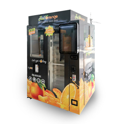 توجه داشته باشید پرداخت دستگاه فروش آب پرتقال با سیستم خنک کننده